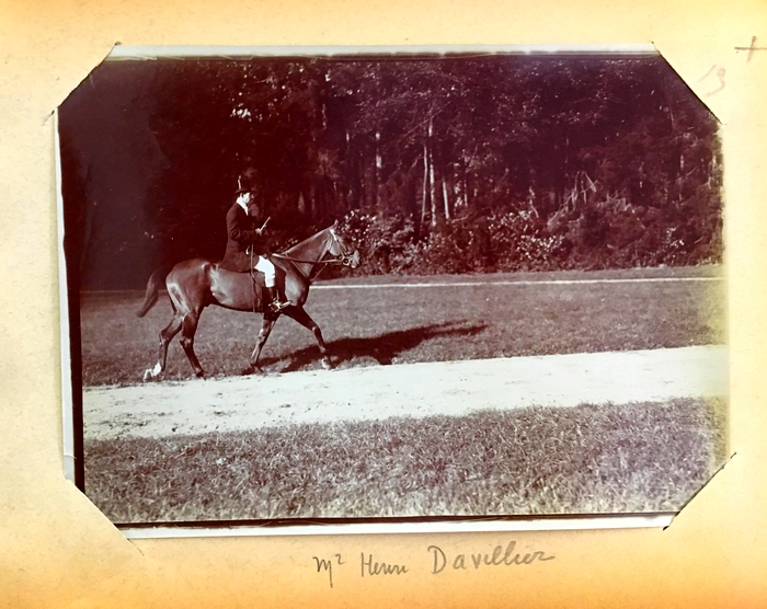 H. Davillier - 1906-1914 - Album photo de M. J.-R. Camus (Équipages Murat, L'Aigle, de La Tour d'Auvergne et Chézelles)